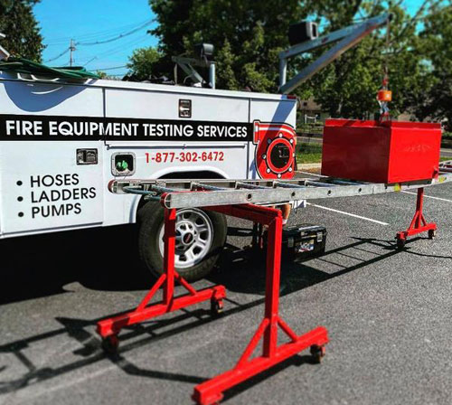 Ground Ladder Testing in Pennsylvania | FireFlow Services, Inc.